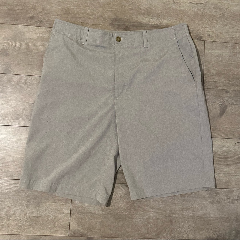 Nicklaus Men’s Regular Fit Flat Front Lightweight Casual Golf Shorts Size 34